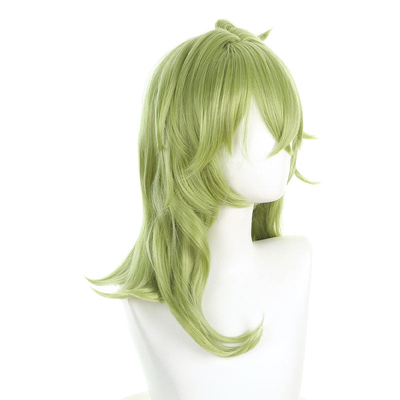 Game Genshin Impact Collei Green Cosplay Wig