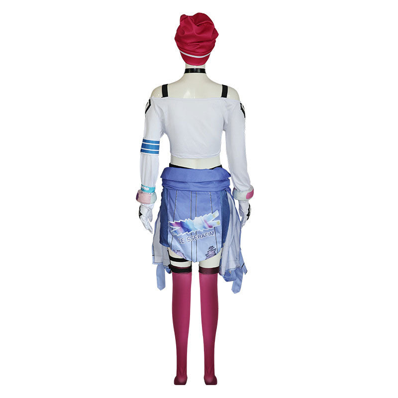 Overwatch LE SSERAFIM Bundle Kiriko Cosplay Costumes