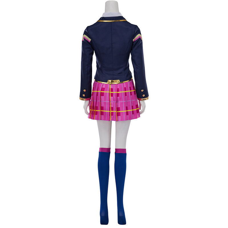 Overwatch DVa Hana Song Academy Skin Cosplay Costumes
