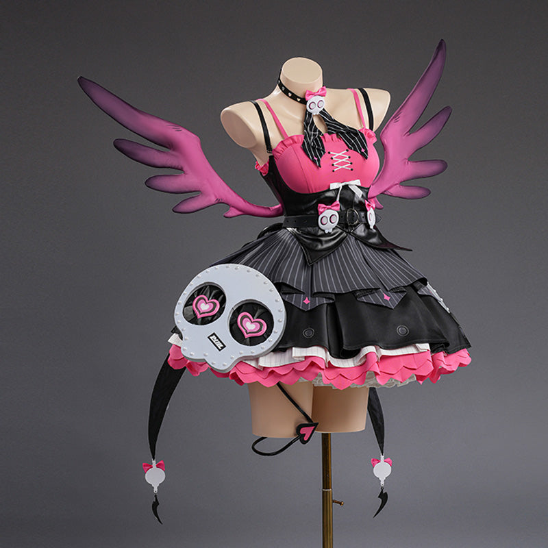 Zenless Zone Zero Aria Black Uniform Cosplay Costumes