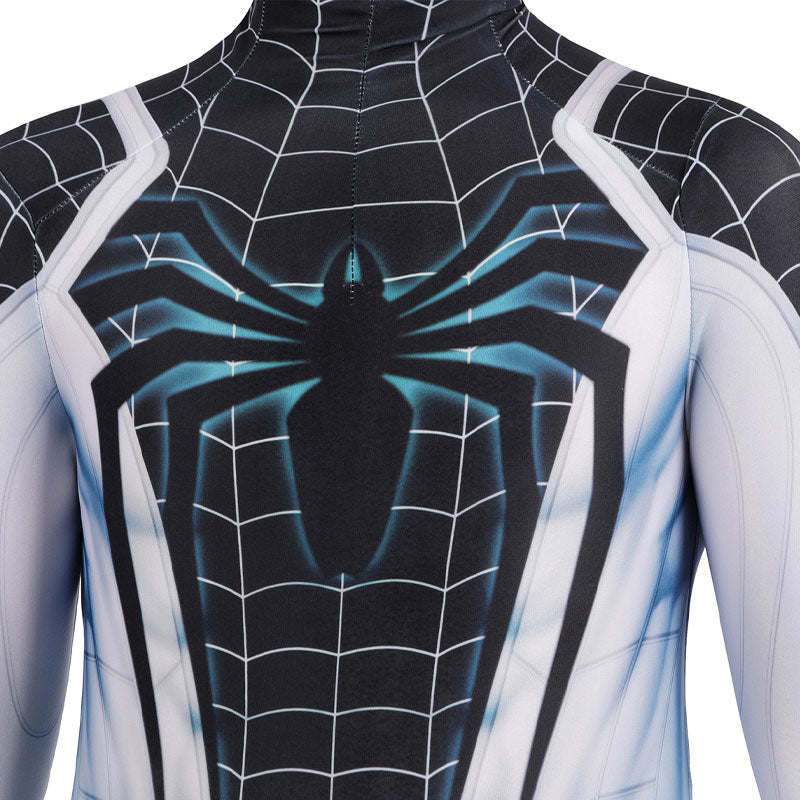 Spider-Man Negative Suit Jumpsuit Child Cosplay Costumes