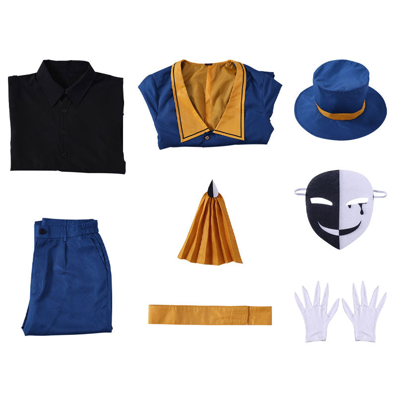 The Freak Circus Ticket Taker Halloween Cosplay Costumes