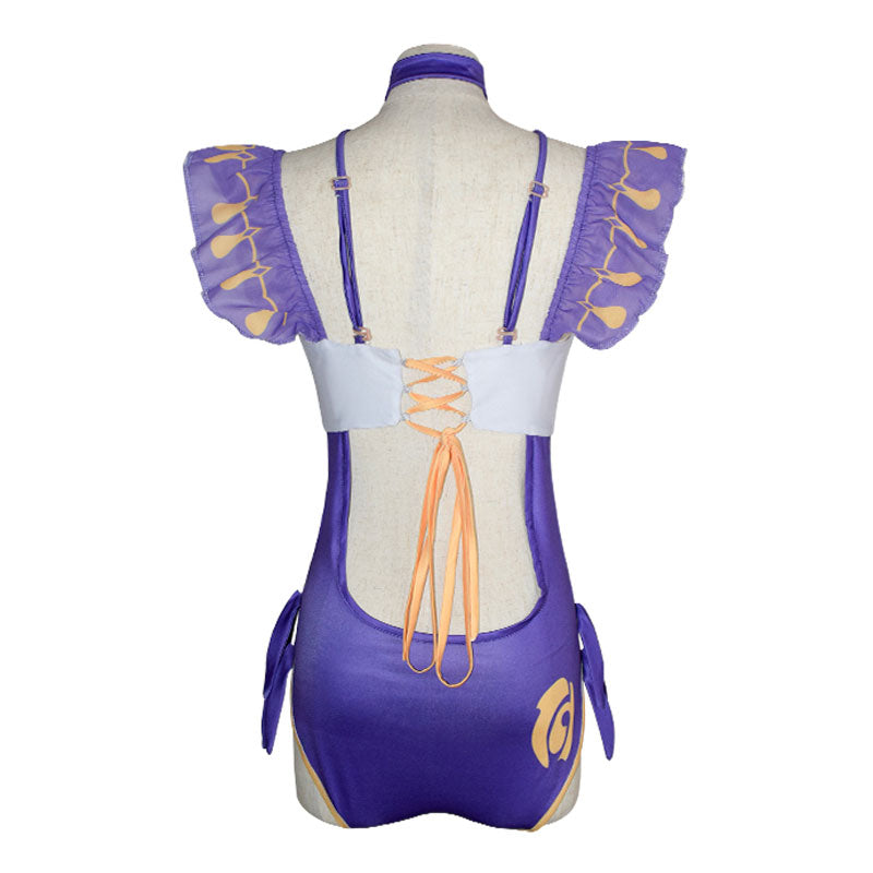 Game Genshin Impact Lisa Minci Swimsuit Cosplay Costumes