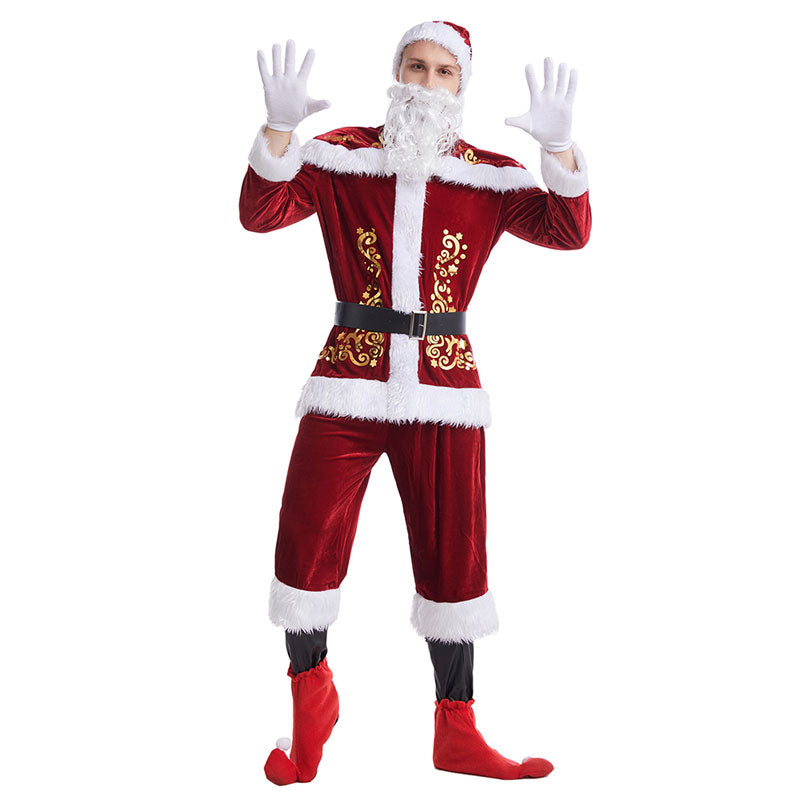 Christmas Stage Performance New Year Party Female Santa Claus Christmas Cosplay Costumes