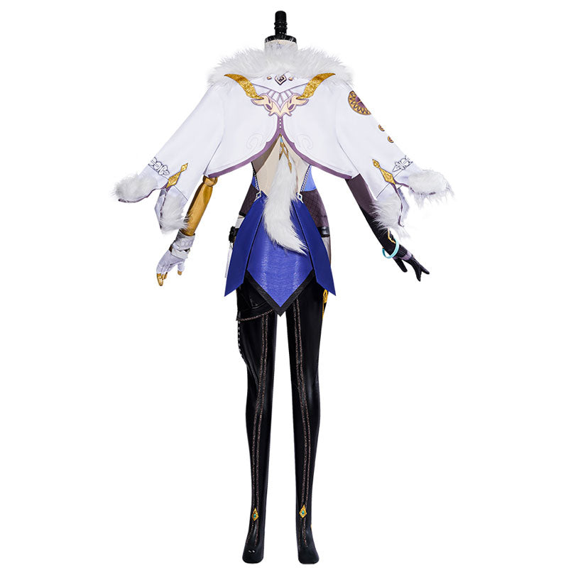 Game Genshin Impact Yelan Fullset Cosplay Costume