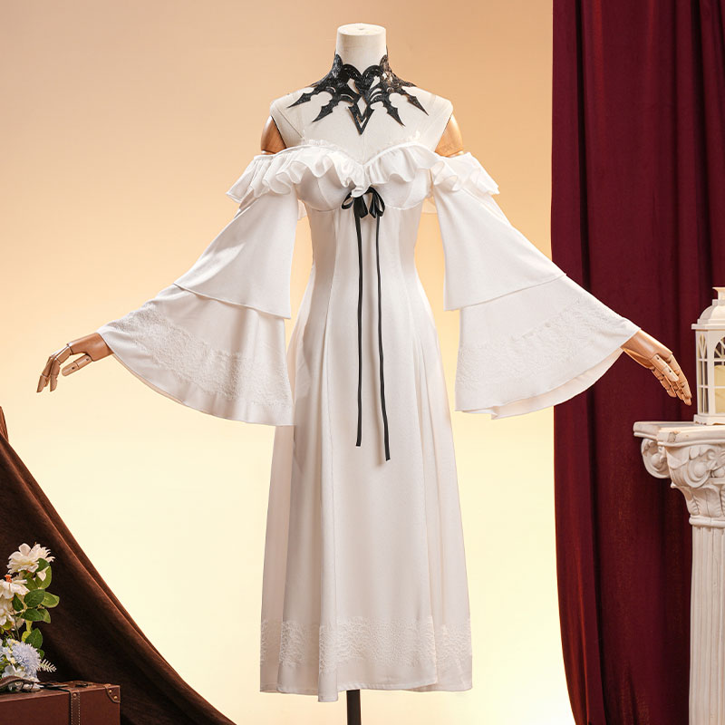 Genshin Impact La Signora Nightgown Cosplay Costumes