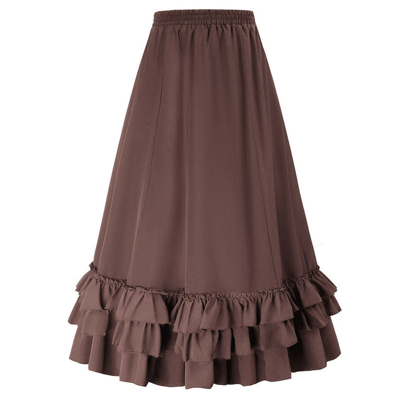 Vintage Gothic Victorian Renaissance Retro Women's Short Skirt Halloween Cosplay Costumes