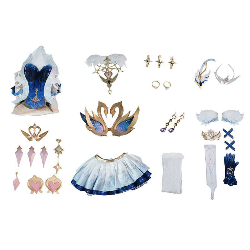 Genshin Impact Odette Cosplay Costumes