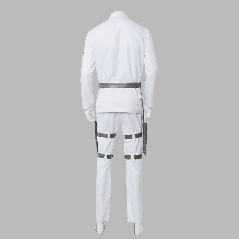 Anime Cells at Work White Blood Cell Uniform Cosplay Costume with Hat