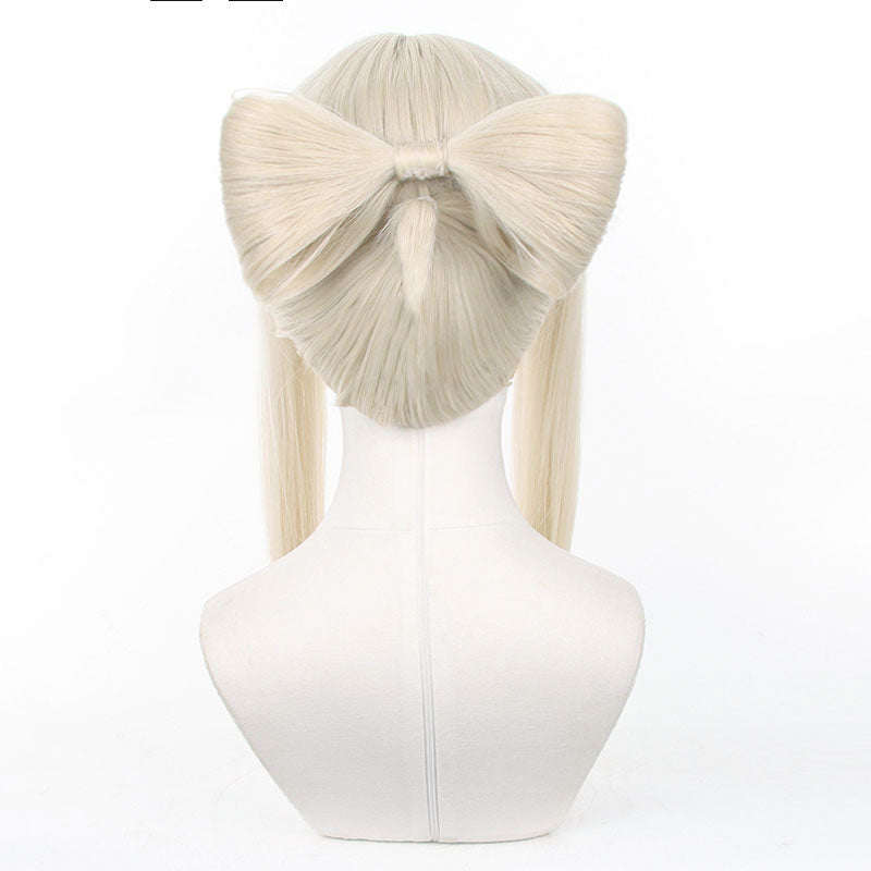 Game Genshin Impact Pizza Hut collab Ningguang Cosplay Wigs