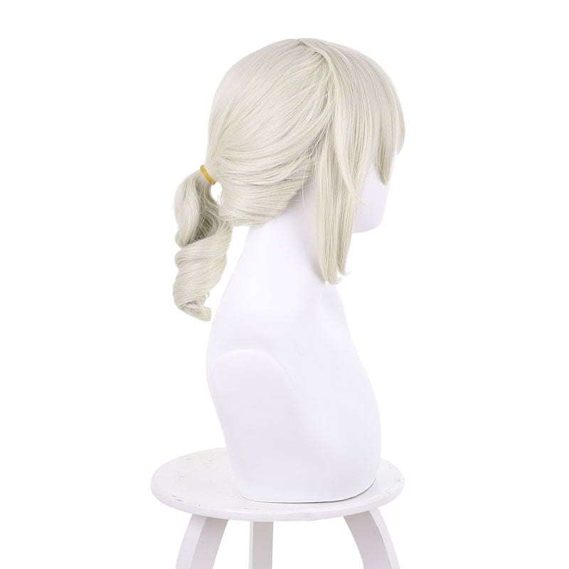 Game Identity V Edgar Valden Golden Ratio Milky White Cosplay Wigs