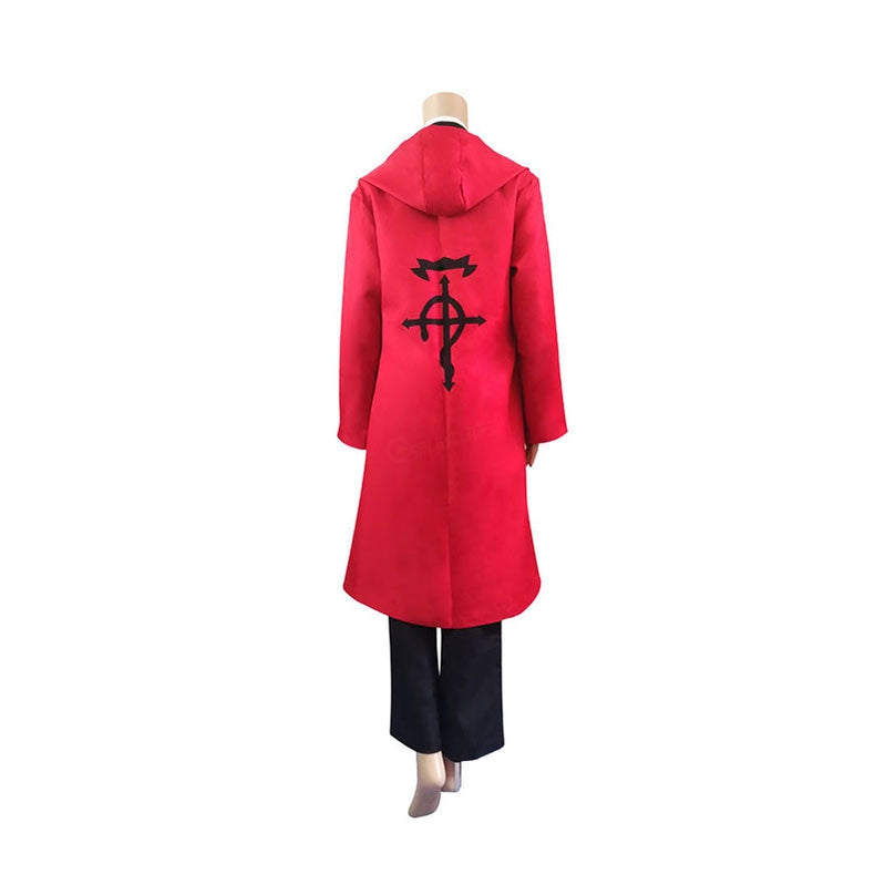 Anime Fullmetal Alchemist Edward Elric Cosplay Costume