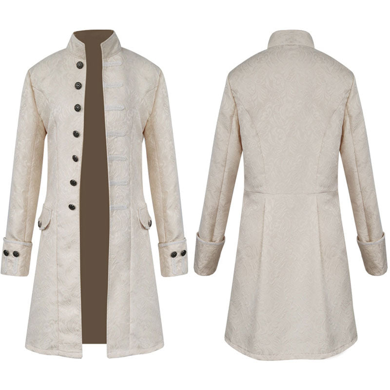 Adult Men's Medieval Suit Halloween Vintage Victorian Outfit Cosplay Costume