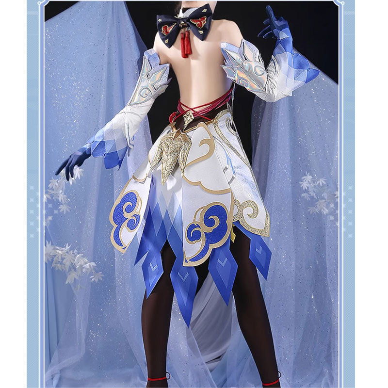 Game Genshin Impact Ganyu Fullset Cosplay Costume
