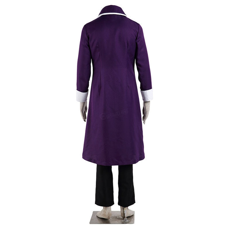 Anime Fairy Tail Natsu Team Gray Fullbuster Purple Cosplay Costume