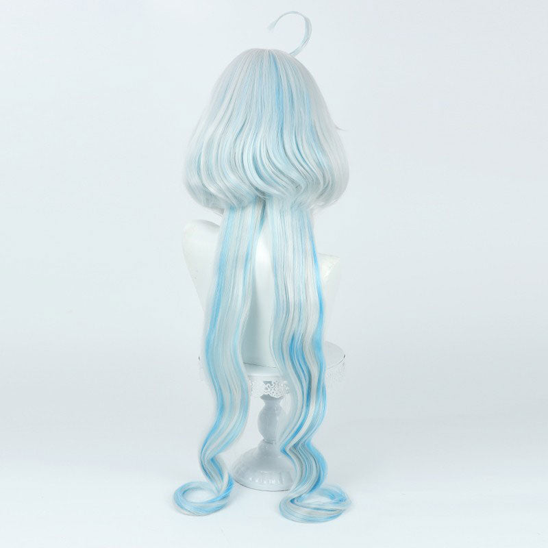 Game Genshin Impact Focalors Cosplay Wigs