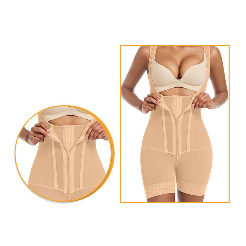 Shapewear Bodysuit for Women Tummy Control Fajas Colombianas Waist Trainer Butt Lifter Thigh Slimmer Full Body Shaper