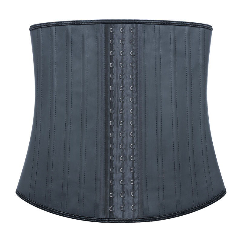 Women's Underbust 25 Steel Boned Latex Sport Girdle Waist Trainer Corsets Hourglass Body Shaper