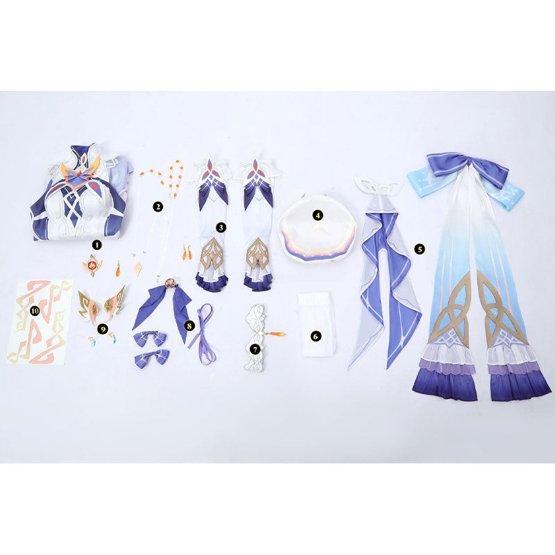 Genshin Impact Nicole Reeyn Cosplay Costumes