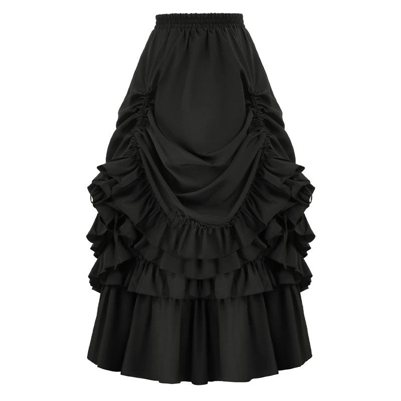 Vintage Gothic Victorian Renaissance Retro Women's Short Skirt Halloween Cosplay Costumes