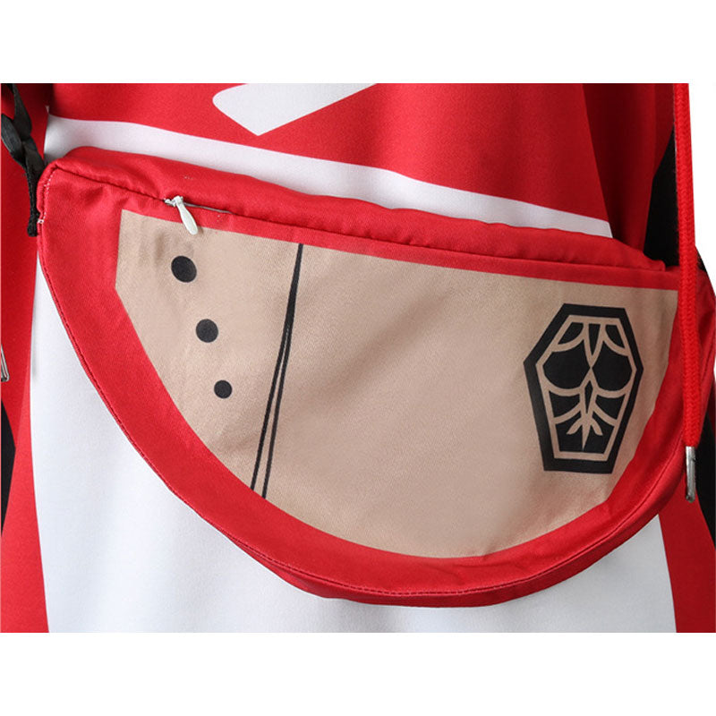 Game Genshin Impact Pizza Hut Amber Cosplay Costumes