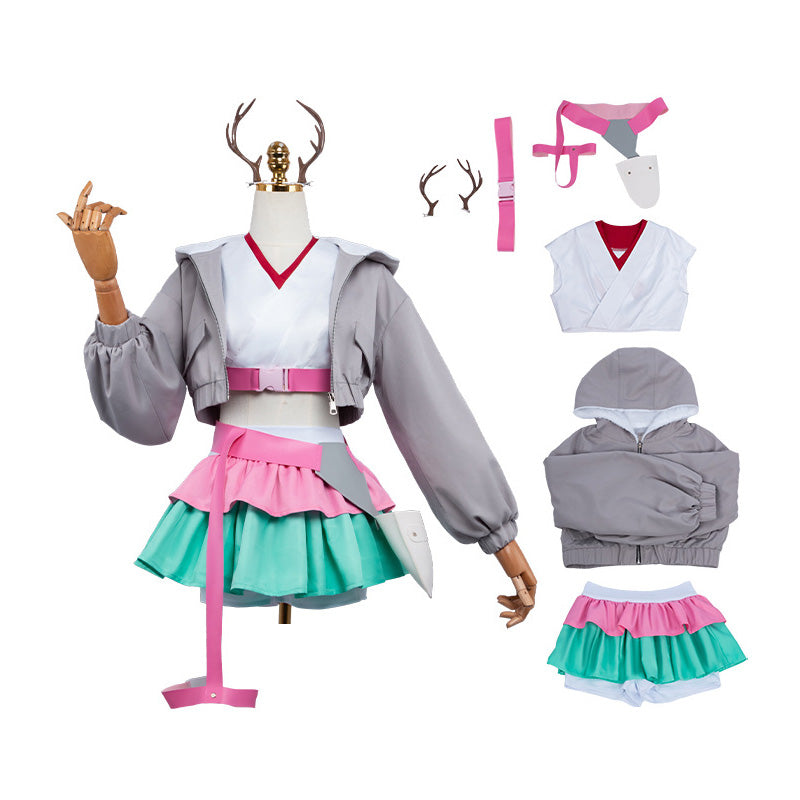 Cosmic Princess Kaguya! Roka Ayatsumugi Cosplay Costumes
