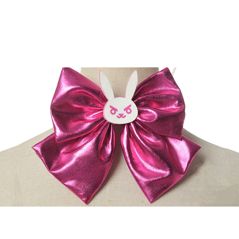 Game Overwatch D.Va Hana Song Bunny Girl Cosplay Costumes