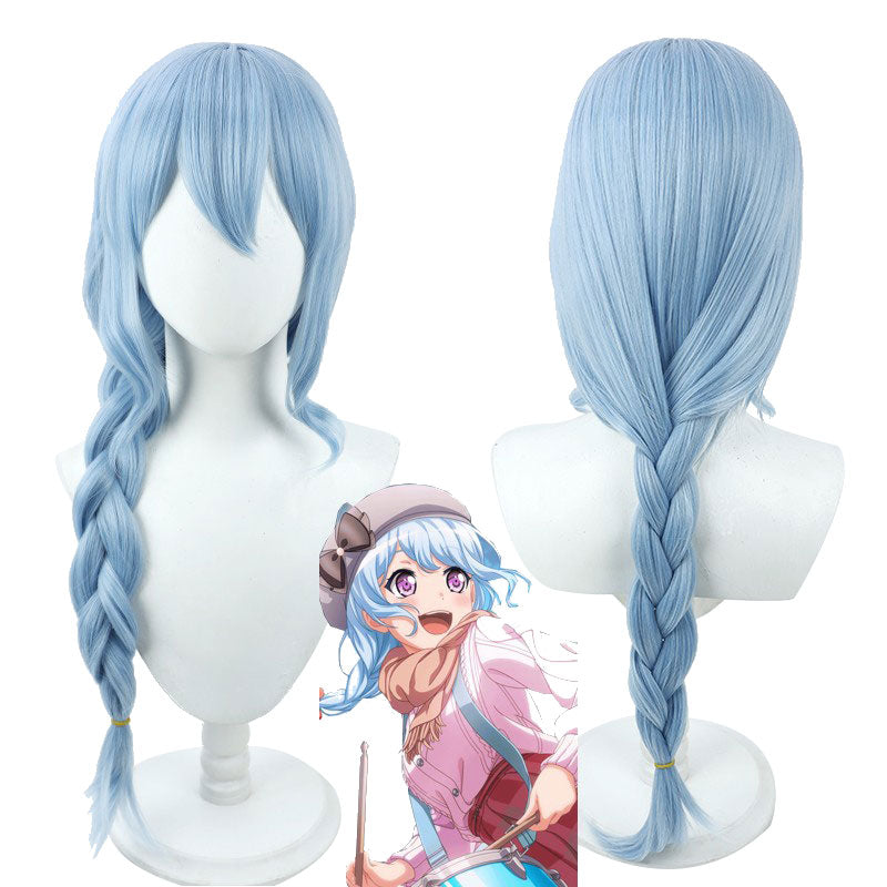 Anime BanG Dream! Matsubara Kanon The Braids Cosplay Wigs