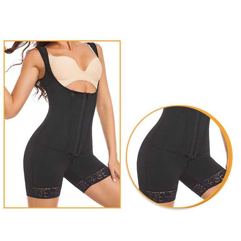 Shapewear Bodysuit for Women Tummy Control Fajas Colombianas Waist Trainer Butt Lifter Thigh Slimmer Full Body Shaper