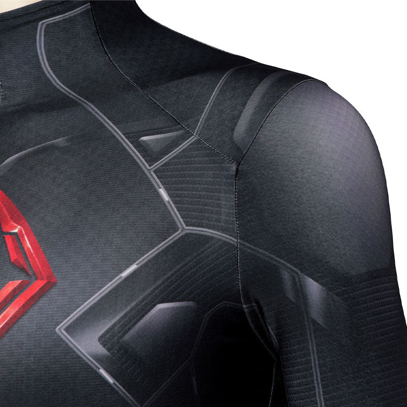 Spider-Man Dark Suit Jumpsuit Cosplay Costumes