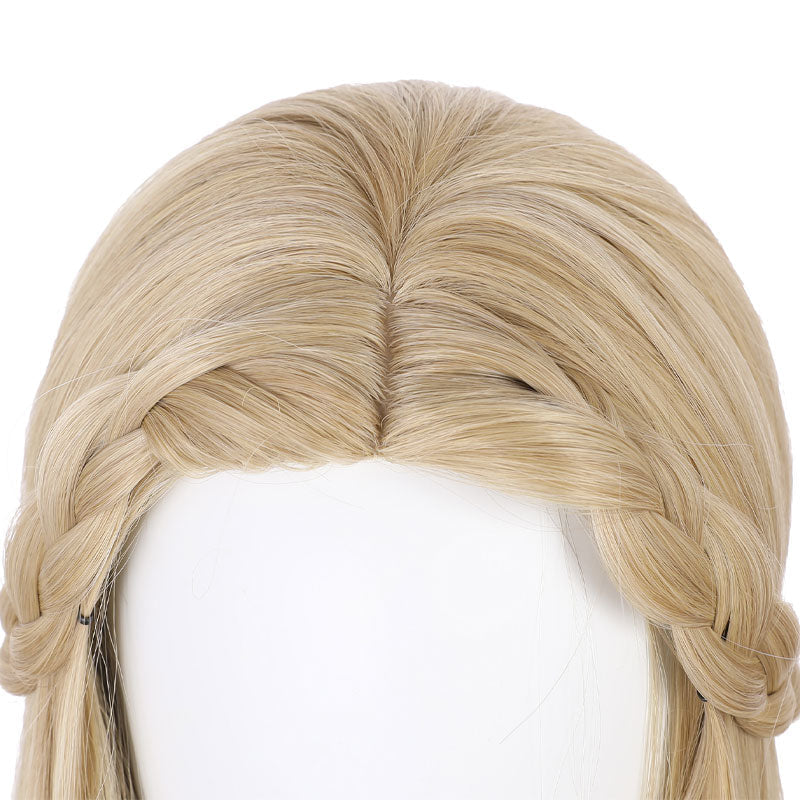 Game Identity V Psychologist Eda Mesmer Khaki Cosplay Wigs