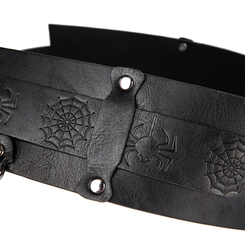 Medieval Viking Retro Renaissance Knight Leather Waistband Cosplay Props
