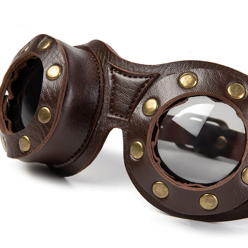 Steampunk Retro Gothic Outdoor Goggles Cosplay Props