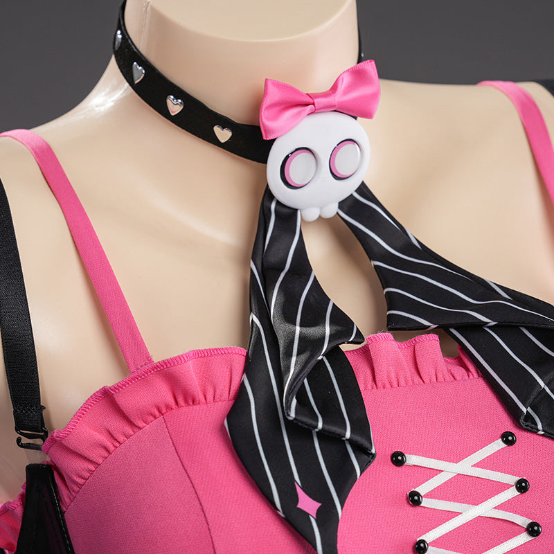 Zenless Zone Zero Aria Black Uniform Cosplay Costumes