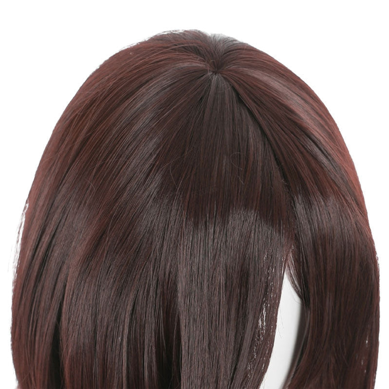 Uma Musume Pretty Derby Rice Shower Brown Long Cosplay Wigs