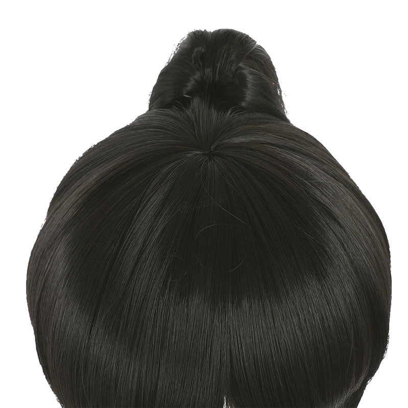 Anime LoveLive!SuperStar!! Hazuki Ren Black Long Ponytail Cosplay Wigs