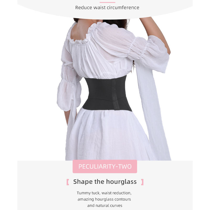 Waist Control Slimming Corset Tie-Up Corset Hourglass Silhouette Funnel Corset