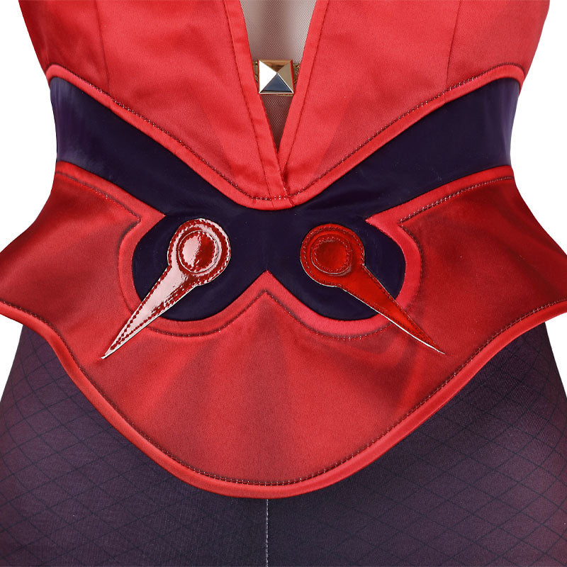 Marvel Rivals Scarlet Witch Emporium Matron Cosplay Costumes