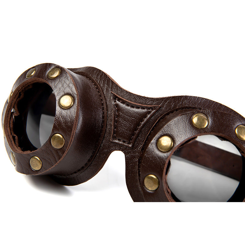 Steampunk Retro Gothic Outdoor Goggles Cosplay Props