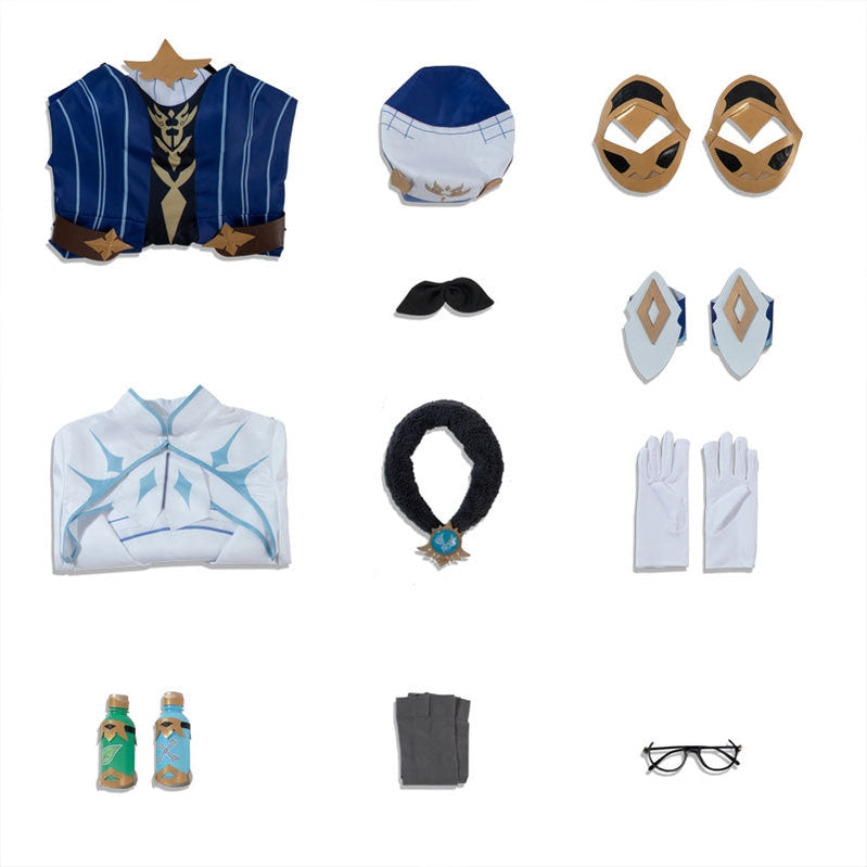 Game Genshin Impact Sucrose Fullsuit Cosplay Costumes
