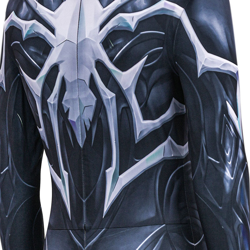 Marvel Rivals Spider Man Black Suit Cosplay Costumes