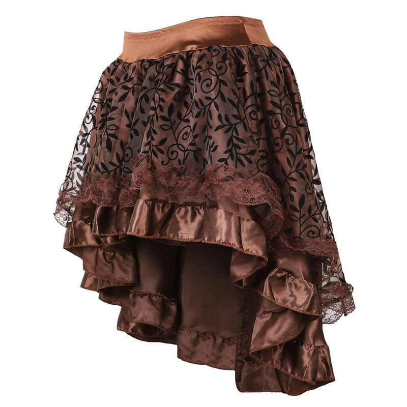 Tulle Skirts for Women Midi Long Tutu Court Ball Umbrella Skirt Mesh Layered Waist Halloween Skirts