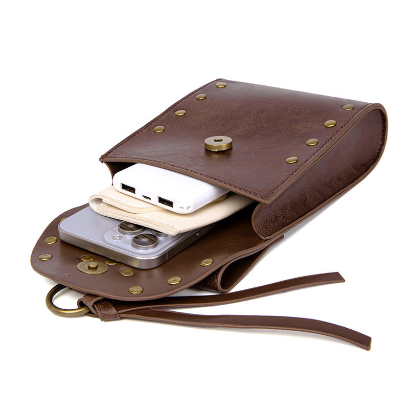 Retro Viking Style Rider Coin Pouch with Belt Hanging Cosplay Props