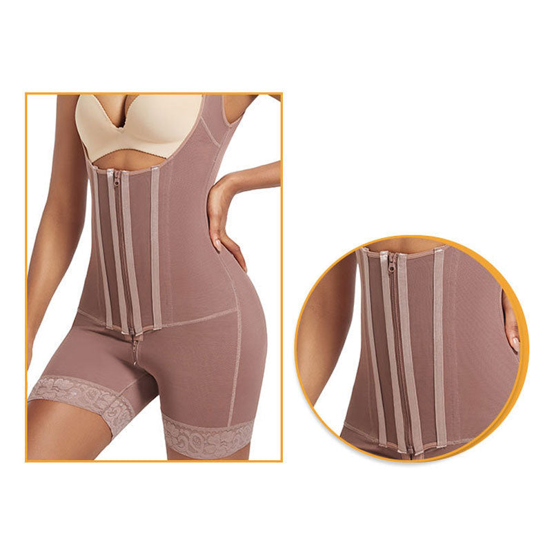 Shapewear Bodysuit for Women Tummy Control Fajas Colombianas Waist Trainer Butt Lifter Thigh Slimmer Full Body Shaper