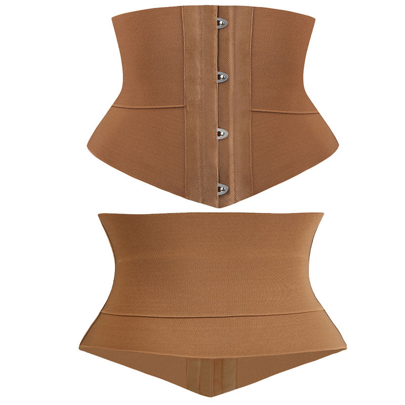Waist Control Slimming Corset Tie-Up Corset Hourglass Silhouette Funnel Corset