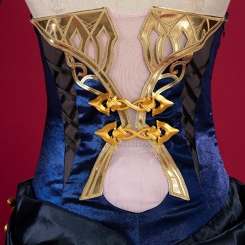Game Genshin Impact Navia Fullset Cosplay Costume