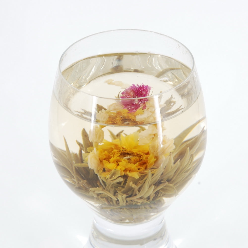 Blooming Green Tea, Mixed Flowers