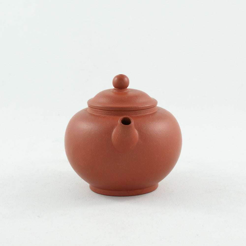 Yixing 1980's Zhuni JuLun Zhu Shape Chinese Teapot #3