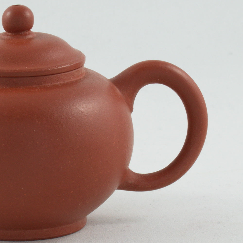 Yixing 1980's Zhuni JuLun Zhu Shape Chinese Teapot #3