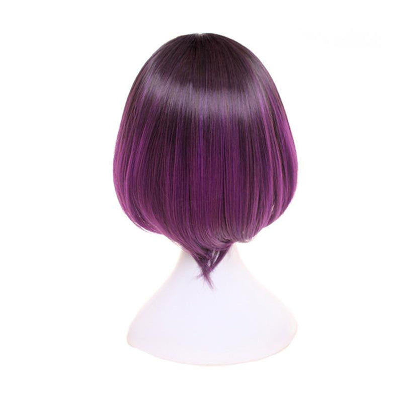 Miss Kobayashi's Dragon Maid Elma Short Purple Cosplay Wigs